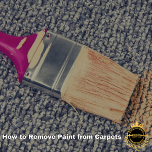 How to Remove Paint from Carpets