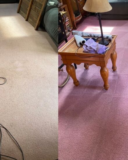 carpet cleaning results 2