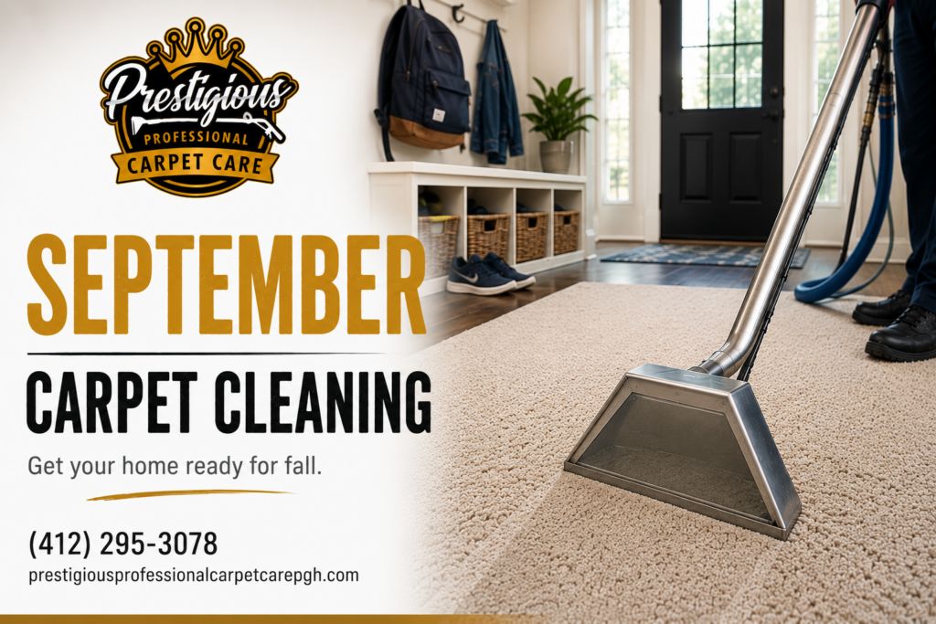 Prestigious Professional Carpet Care Pittsburgh September