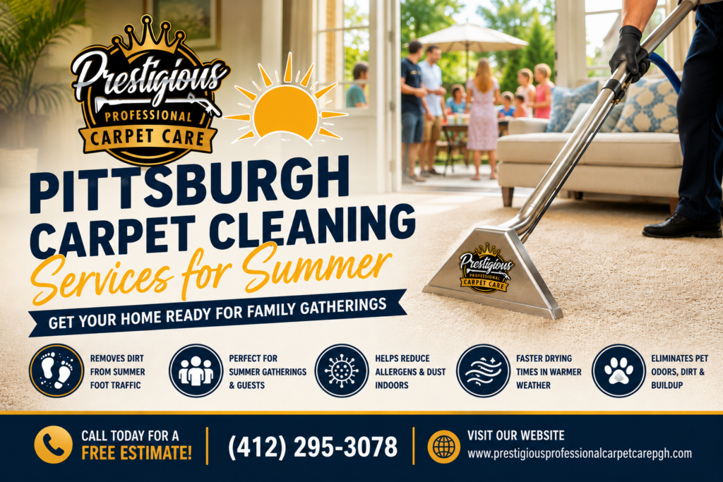 Prestigious Professional Carpet Cleaning Summer
